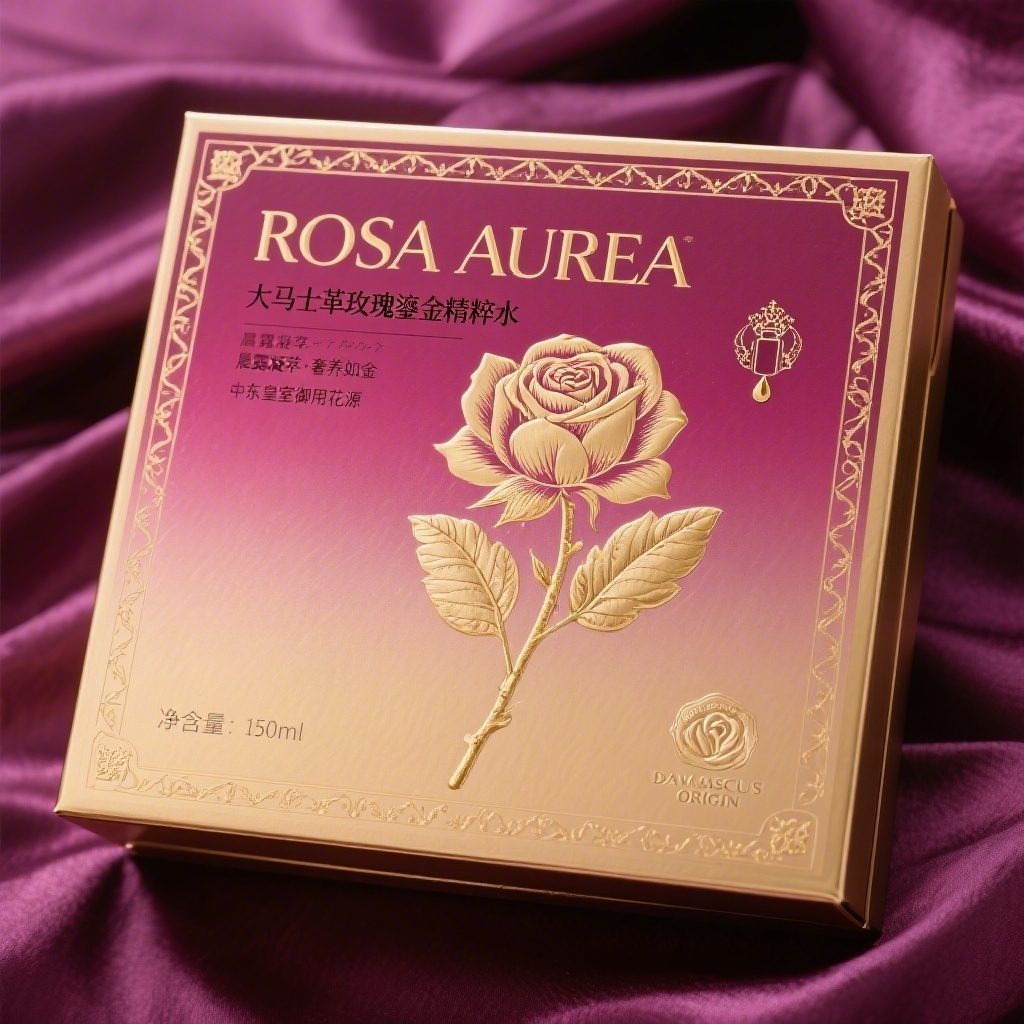 大马士革玫瑰鎏金精粹水